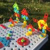 234PCS Children Puzzle Toys DIY Disassembly Screws Nut Building Blocks Set Educational Toy