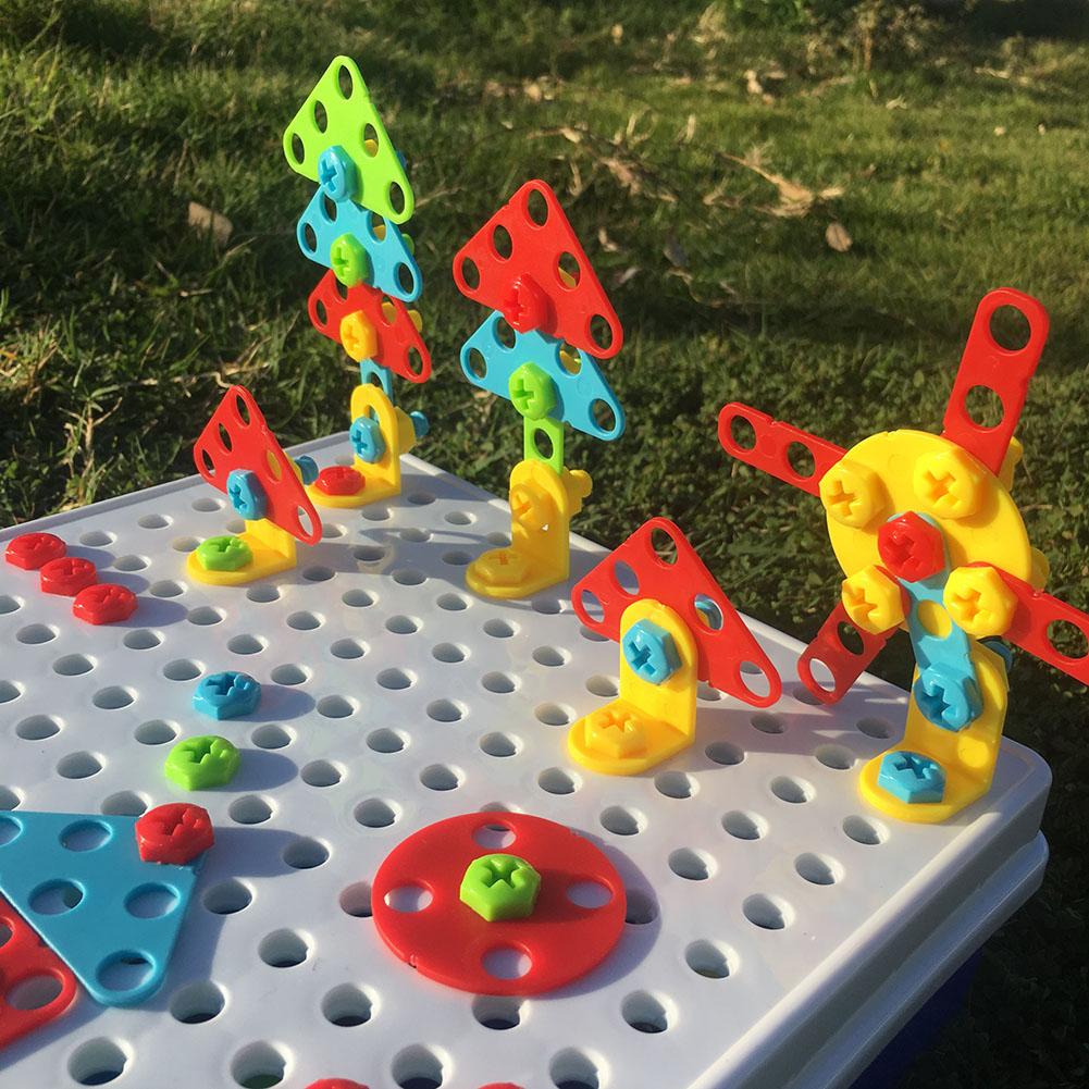 234PCS Children Puzzle Toys DIY Disassembly Screws Nut Building Blocks Set Educational Toy