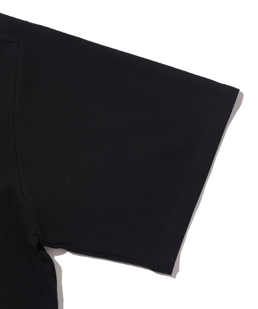 CARGOBROS Sorona Basic Collared Short Sleeve T-Shirt (Black)