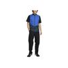 Nike Color Block Logo Print Round Neck Zipper Down Vest Men vest Blue Black FQ0448-478