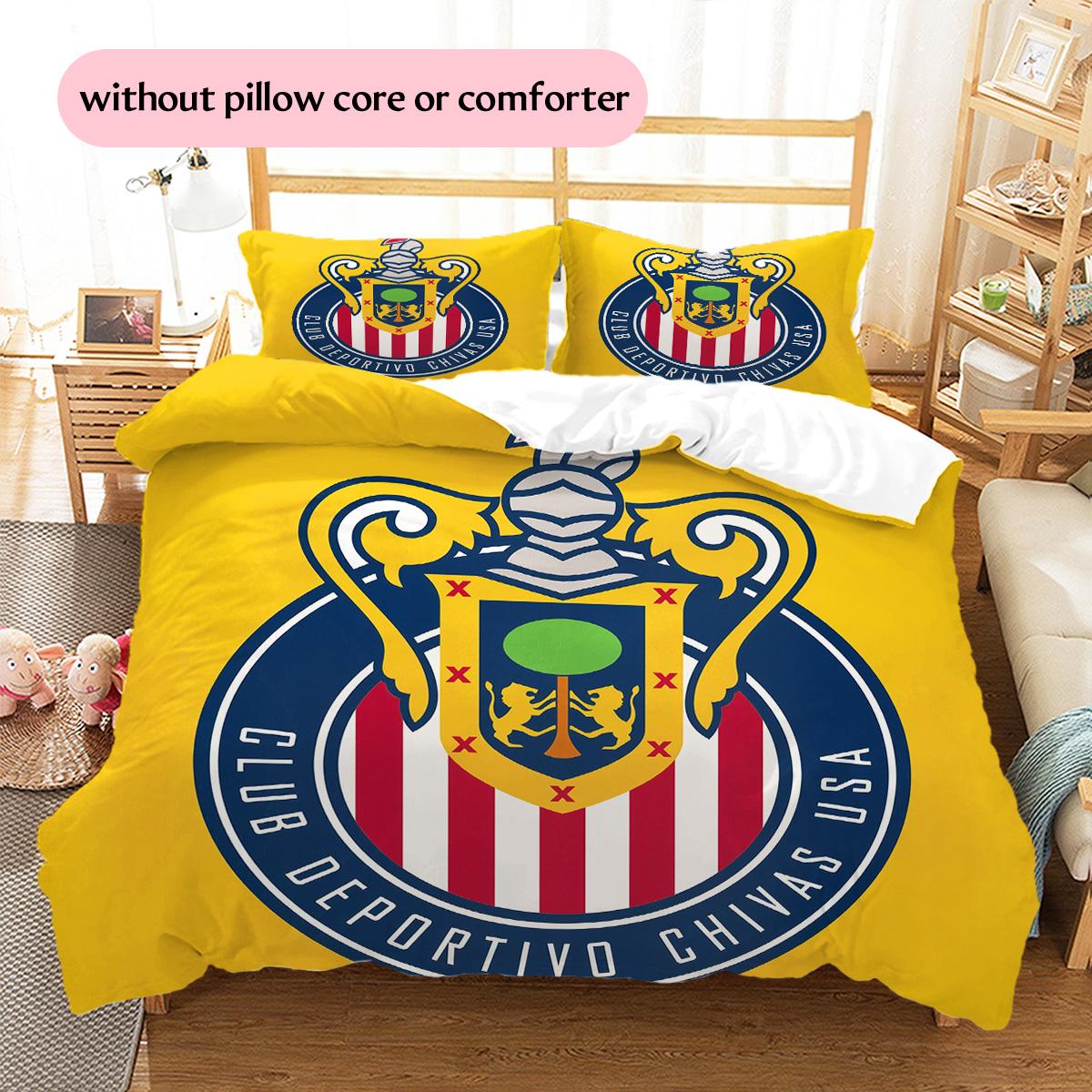 

Guadalajara Pattern Bedding Quilt Set Home Decoration Gift (1 * duvet cover + 2 * pillowcase without core) 135x200cm