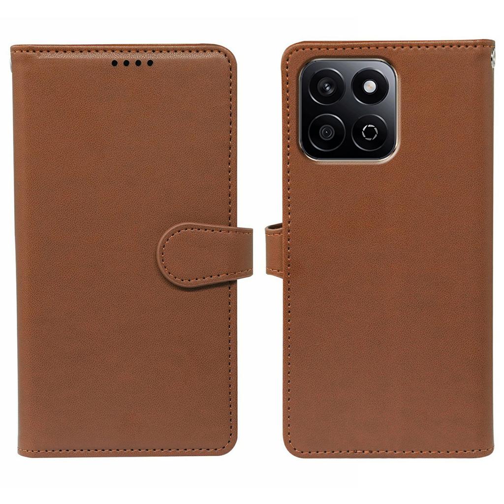 For Honor X7c 4G/200 Smart 5G Case with 9 Card Slots PU Leather Stand Phone Cover