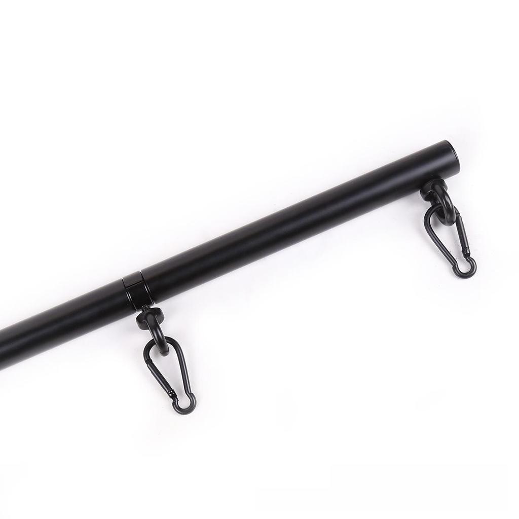 Adult Erotic Stainless Steel Restraint Tube with Detachable Hand & Foot Cuffs