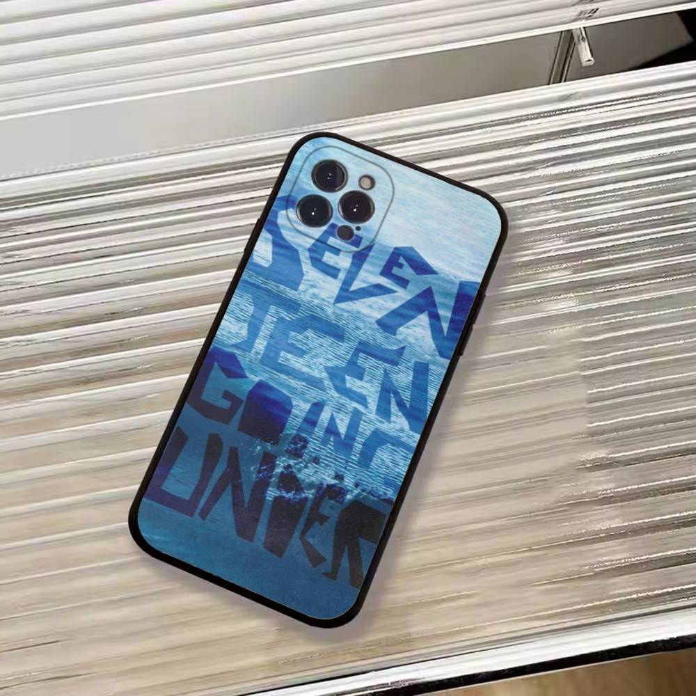 Custodia per Telefono Singer S-Sam Fender Per iPhone 17,16,15,14,13,12,11 Plus,Pro Max,XS,Copertura Nera Morbida