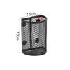 1pc Portable Large Capacity Magnetic Storage Basket Mesh Multifunctional Magnetic Pencil Holder Metal Storage Box Home Organizer