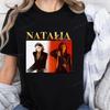 Streetwear Natalia Dyer Printed T-shirt Natalia Dyer Trend Harajuku Short-sleeved Unisex Shirt