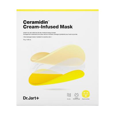 Mit Ceramidin-Creme angereicherte Maske 18 g * 5 Stück