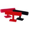 Velvet T-Bar Display Stand Holder Organizer Bracelet Jewelry Watch Headband Rack