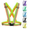 Reflective Vest Ultralight Lightweight High Visibility Adjustable Elastic Safety Vest for Motorcycle