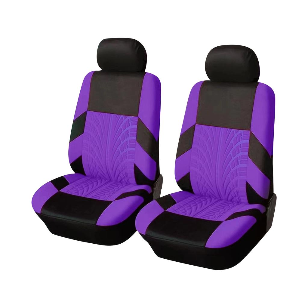 Car Seat Covers Full Set Front Split Rear Bench For Car Universal Cloth SUV Sedan Van Automotive Interior Covers
