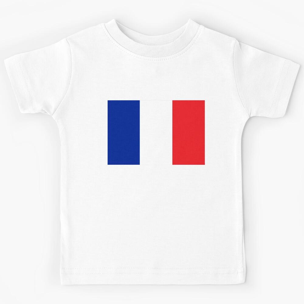 The French Flag The Flag of France Kids T-Shirt 150