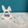 Easter Theme Silicone Molds, Rabbit Shaped Silicone Molds for DIY Craft Easter Present Easter Party Decorations