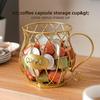 Home Coffee Shop Front Open Coffee Capsule Organiser