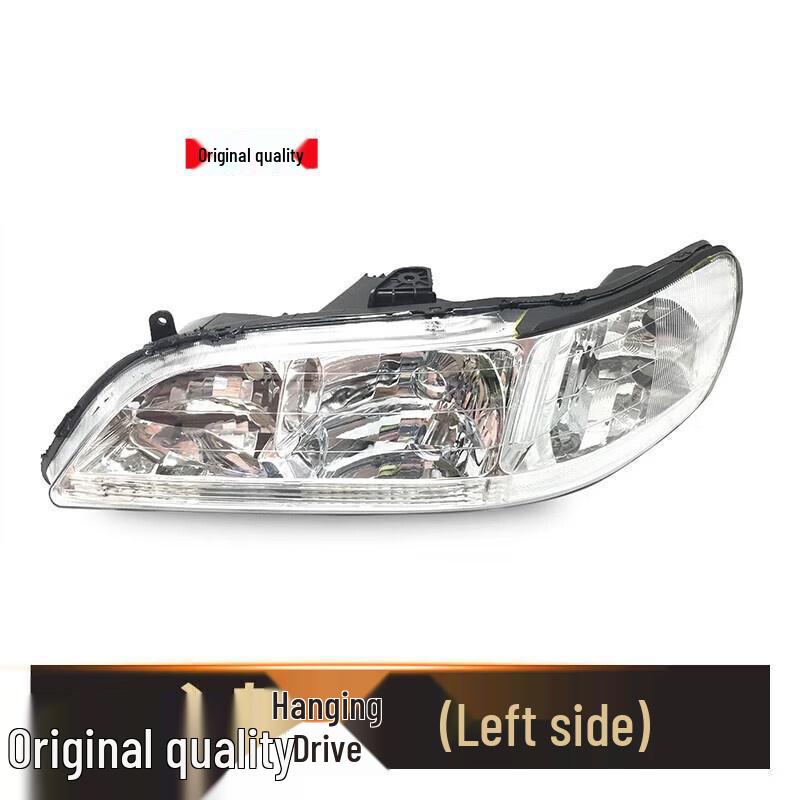 Compatible Headlight Assembly for Honda Accord (1998-2002) 6th Gen Single Piece