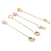 Steel Dessert Mixing Milkshake Kitchen Supplies Fruit Fork Tableware Teaspoon Coffee Spoons