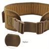 Outdoor Hunting Belt Multi-Function Buckle Nylon Belt Hunting Adjustable Quick Release Buckle Outdoor Hunting Thickened Widened Waistbands