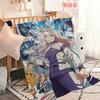 Anime Uma M-Musume Cinderella GrayS Decke Weich Bequem Nickerchen Plüsch Geeignet Für Wohnzimmer Büro Schlafzimmer Zuhause Kinder Geschenk