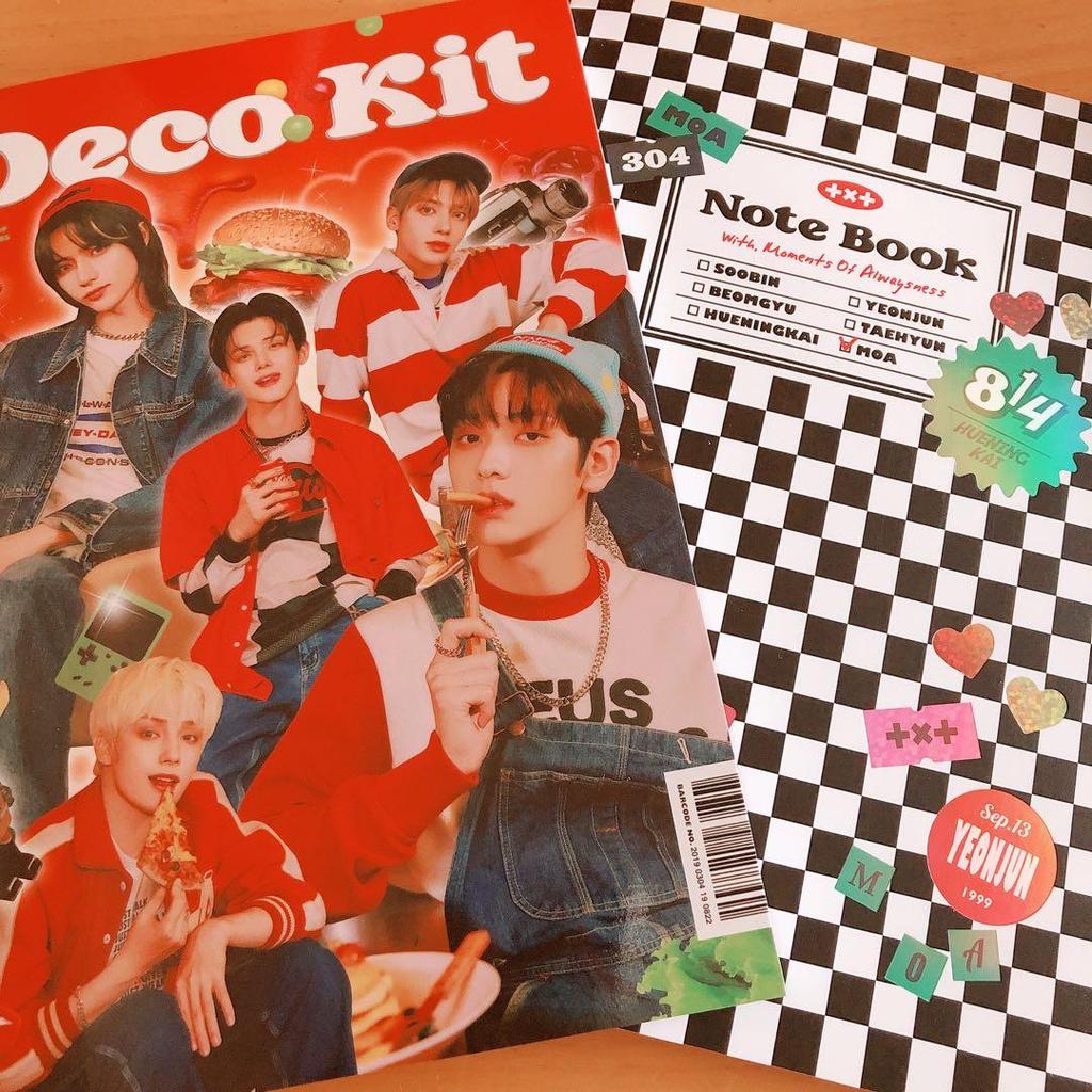 [USED] TXT Deco Kit 2022 Random Trading Cards