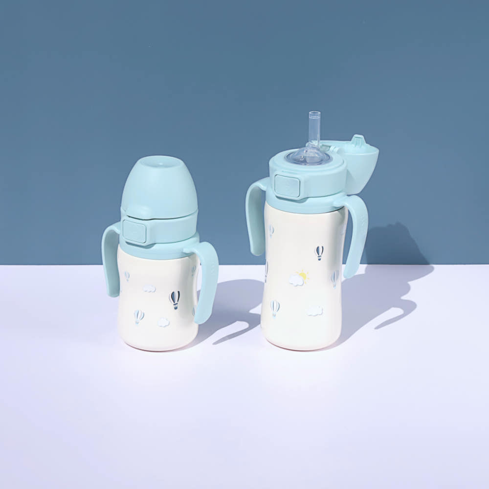 Grosmimi Stainless Steel Straw Cup (300ml)