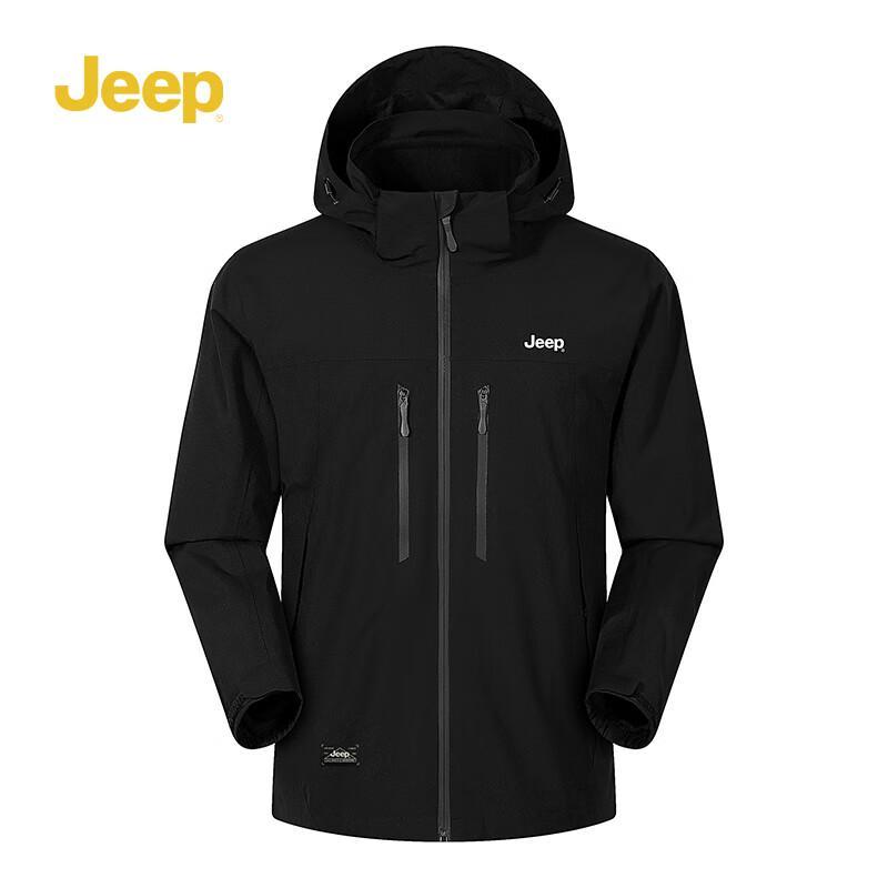 

JEEP Unisex 3-in-1 Waterproof Windproof Outdoor Jacket P844MWF339 S