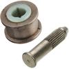 2pcs Door Hinge Roller Repair Kit, Lower Door Hinge Roller Bushing & Pin Kit Fits for GM Camaro Firebird S10 1982-2002 L/R Side