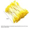 20Pcs Waterdrop Artificial Pistil 8CM 1mm Simulation Flower Stamen Plastic Handcraft Flower Core DIY Flower Stamen Craft Making