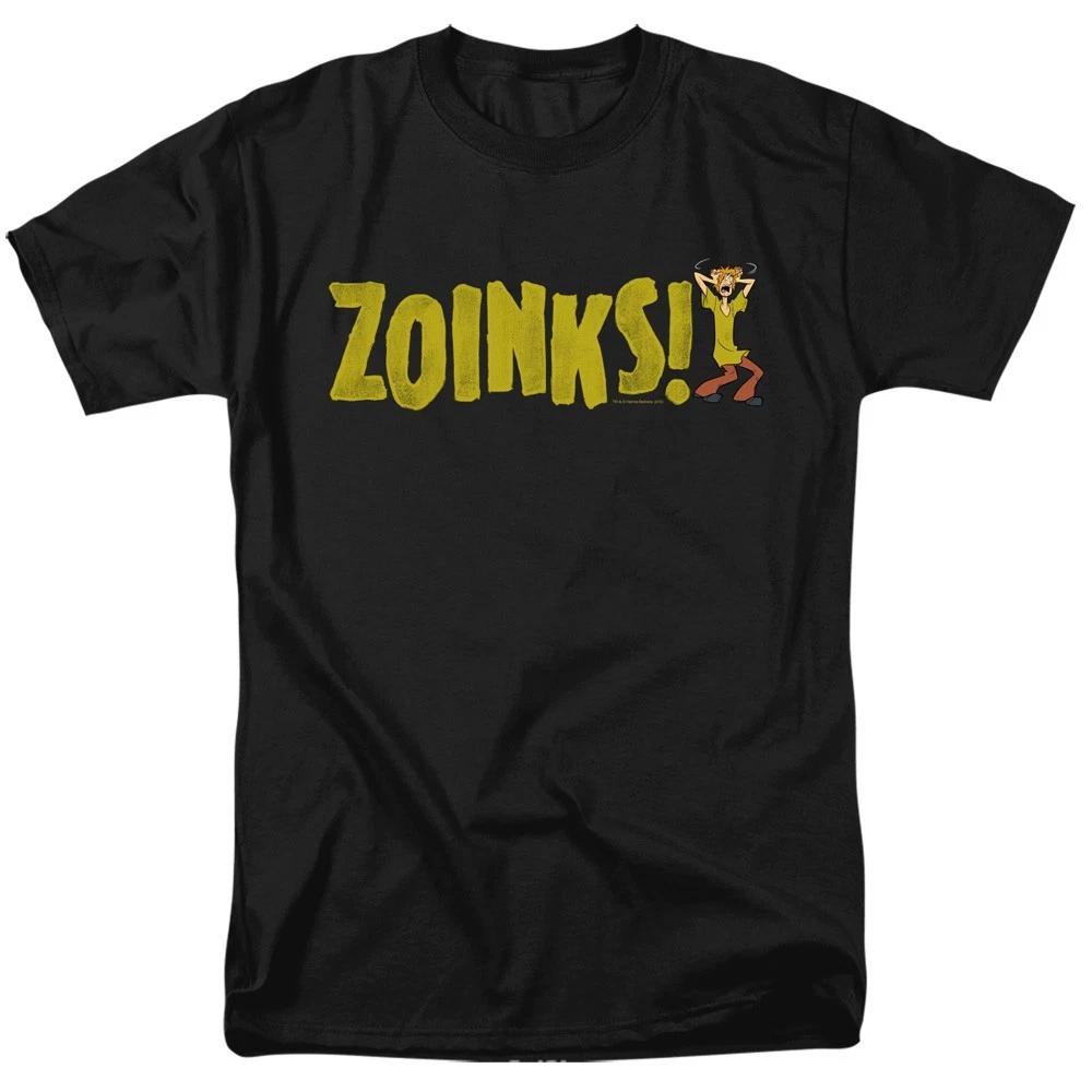 Scooby Doo Zoinks Shaggy Men s T-Shirt Officially Licensed Cartoon Tee S-5XL XL