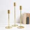 Retro Nordic-Style Wrought Iron European Candlestick for Christmas and Weddings