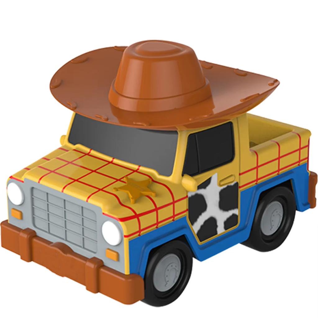 Toy Story Woody Buzz Lightyear Jessie Rex Alien Figures Cartoon Model Inertial Pull-back Free Wheel Car Collection Present