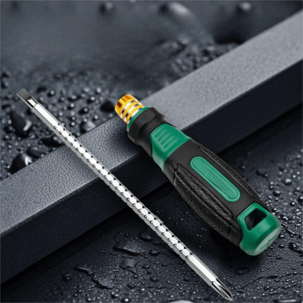 Scalable Design Telescopic Screwdriver Short Handle Slotted Cross Screwdriver DIY Projects