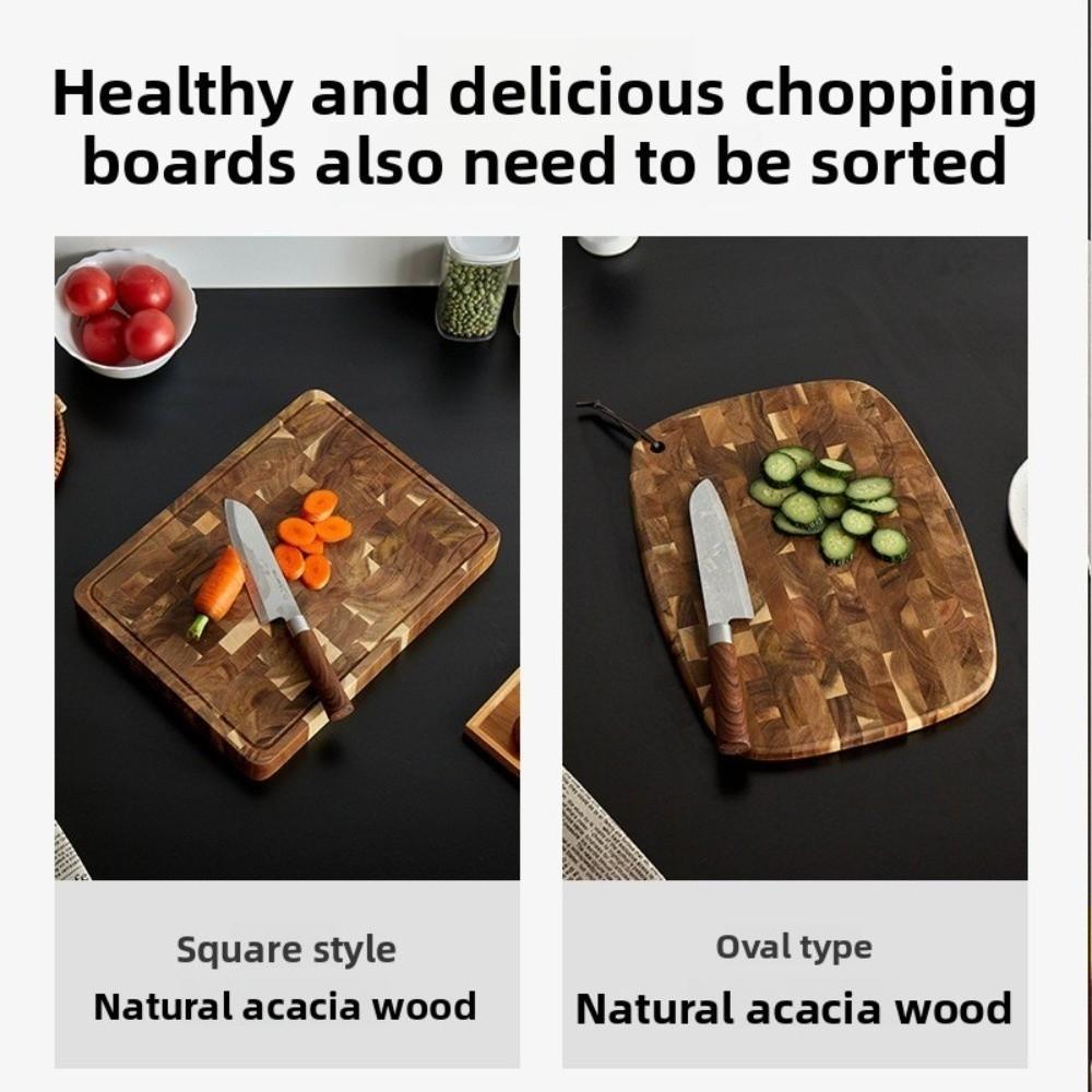 Damp-proof Wooden Chopping Board Solid Wood Vegetable Cutting Board Cutting Board Mats  Cut Meat