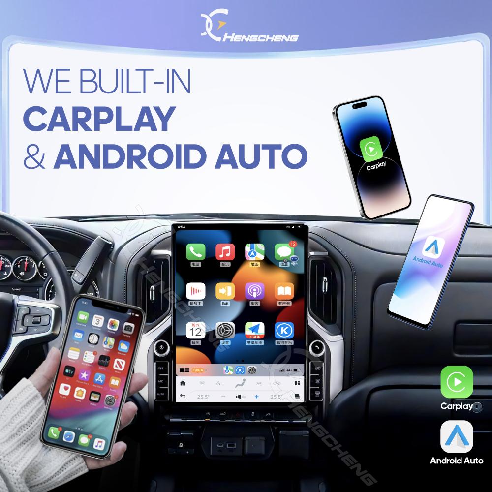 16.2 Inch 7870 Android 15 Car Radio for for Chevrolet Chevy Silverado GMC Sierra 2019 2020 2025 2025 2025 Carplay Upgrade GPS