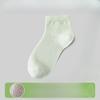Female Spring and Summer Breathable Sweat Absorption Deodorant Antibacterial Boneless Small Fresh Tube Socks