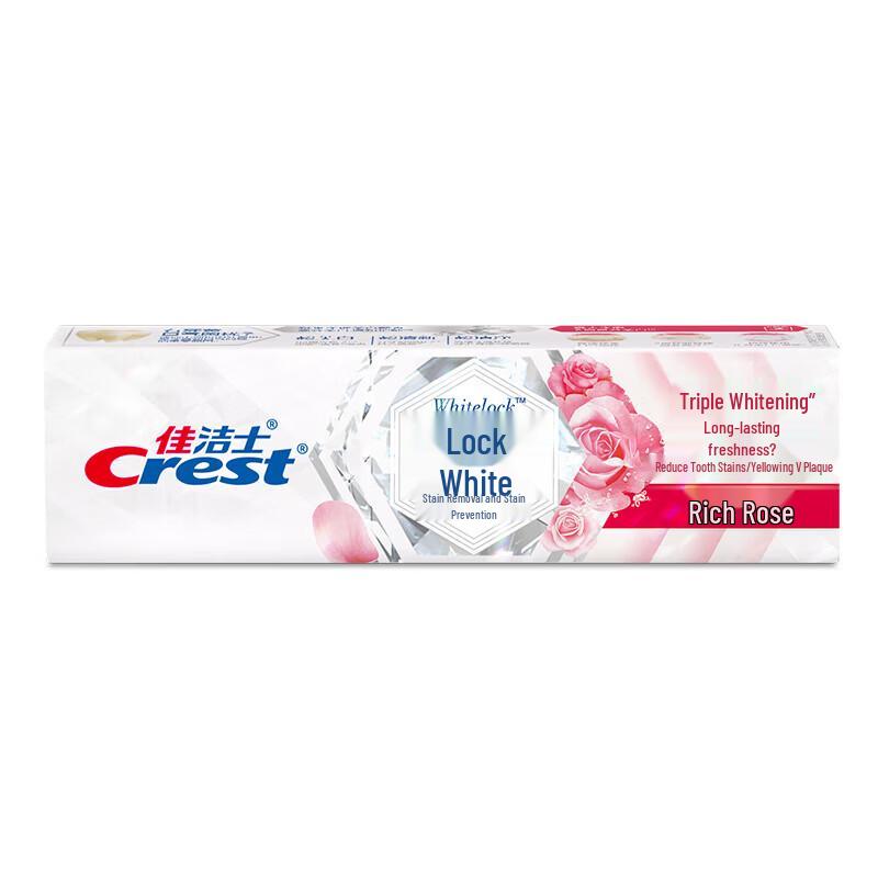 Crest Dual Color Lock White Toothpaste