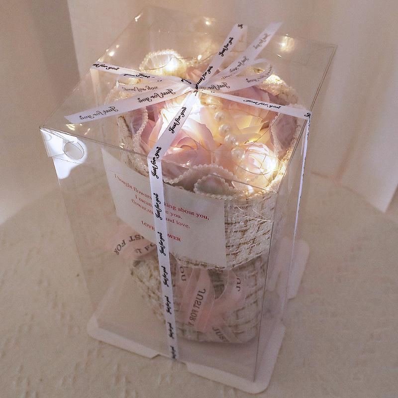 High-End Preserved Rose Soap Bouquet - Perfect Valentine’s or Birthday Gift for Girls