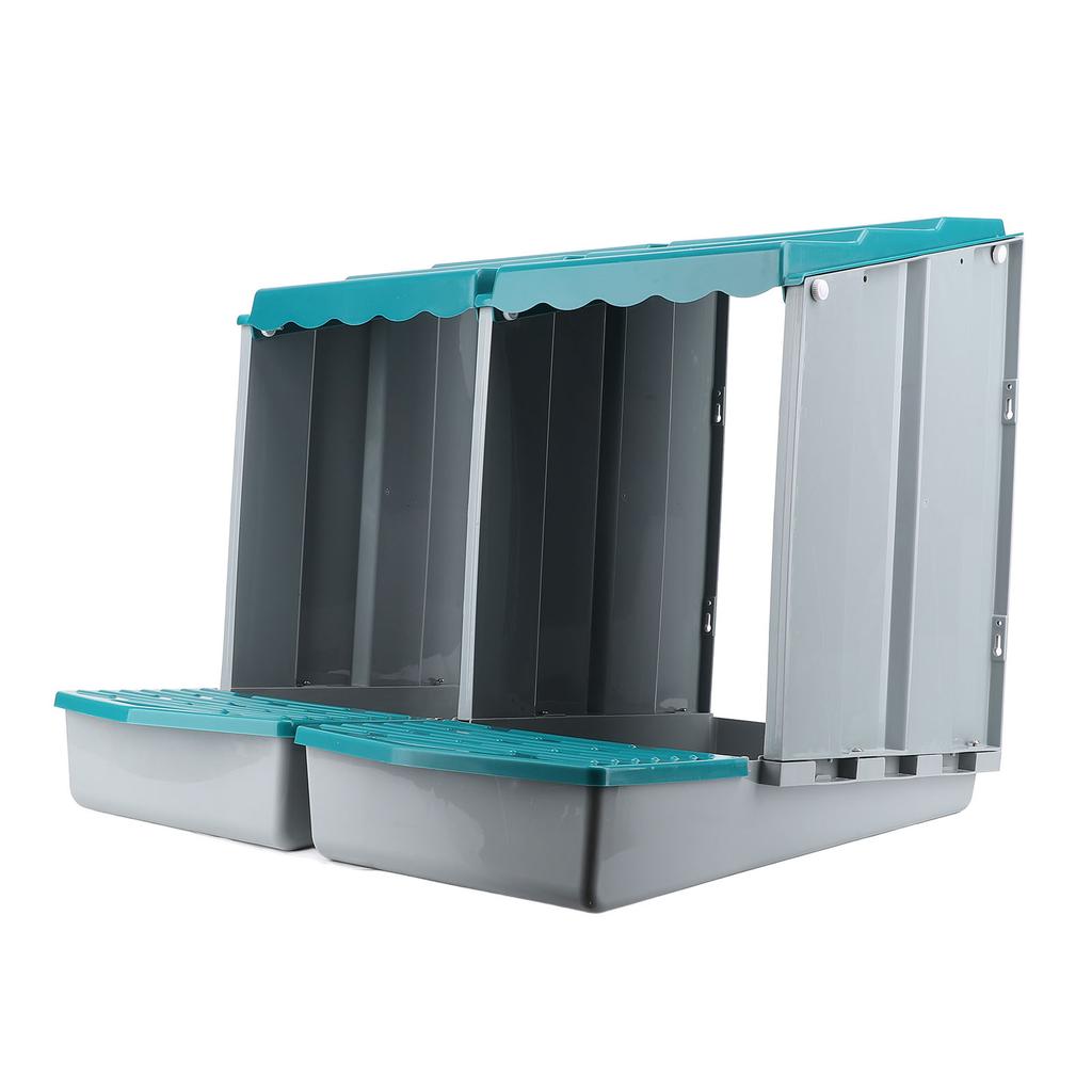 Chicken Nesting Box PP Chicken Egg Laying Box for Hens Ducks Poultry Comfortable Spacious Easy To Clean