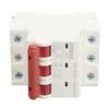 3P Miniature Circuit Breaker DIN Rail Mounted Short Circuit Protection Switch DC 750V 63A 6000A