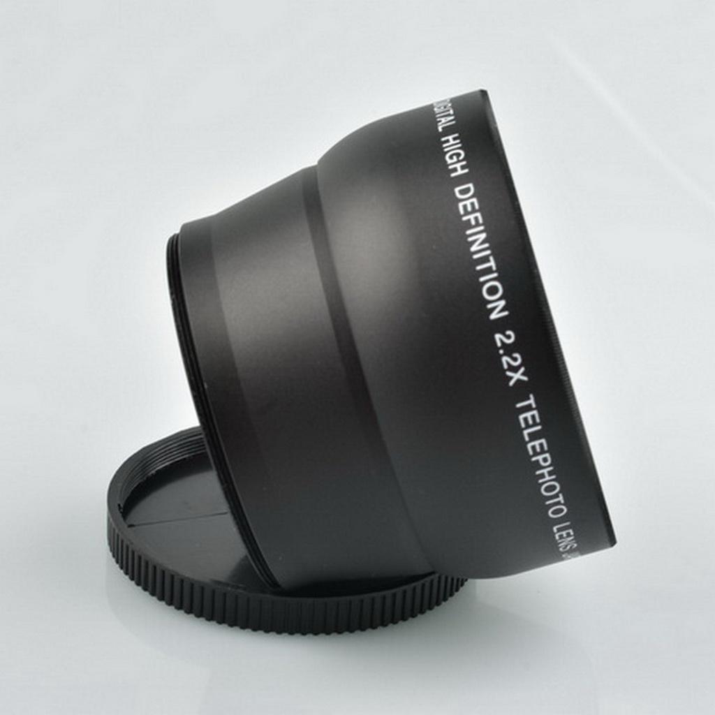 Only for Lenses with Filter Sizes of 43, 49, 52, 55 or 58mm New 2.0X High Definition Telephoto Conversion Lens for Canon EOS M10