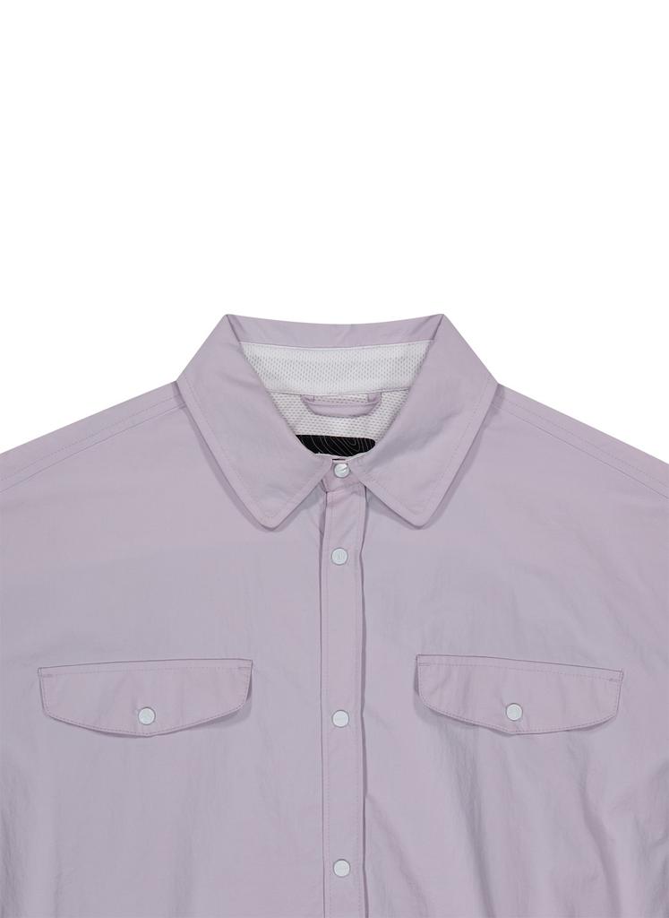OFFGRID Og Nylon Crop Shirt - Lavender