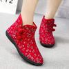 Women's Winter Ethnic-Style Fleece-Lined Non-Slip Snow Boots