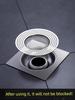 Stainless Steel Floor Drain Odor Preventer Sewer Closure Bathroom Bathroom Insect-Proof Cover Toilet Strainer Handy Gadget