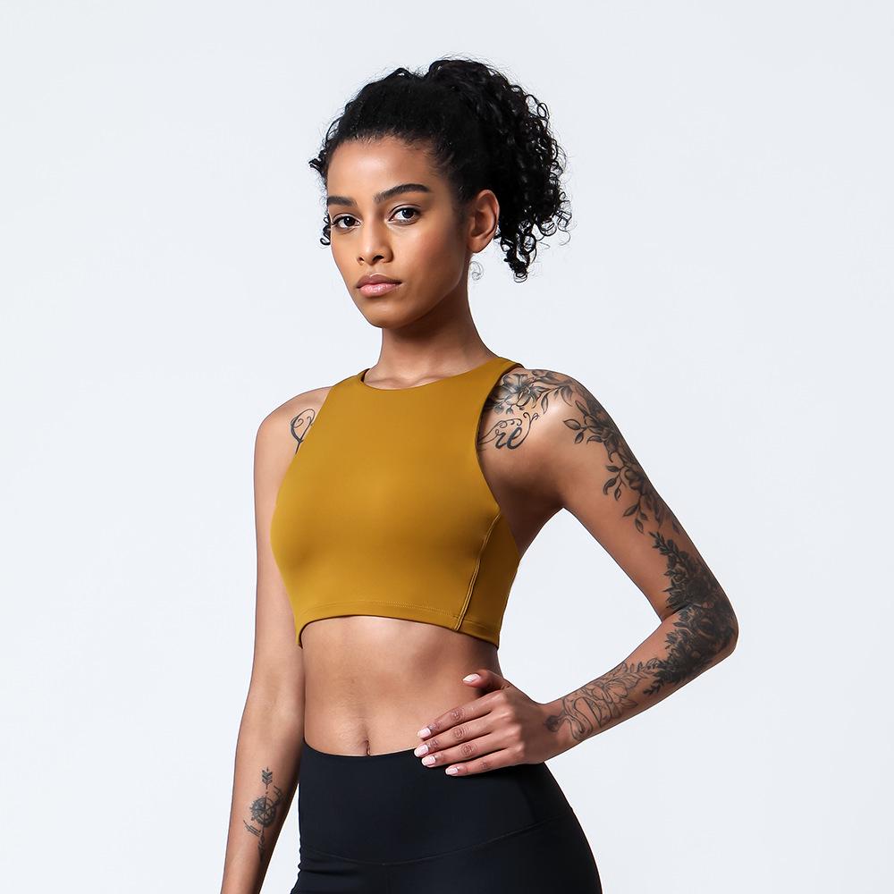 

2022 Весна/Лето Женский Двусторонний Спортивный Жилет Йога Бег Фитнес Бюстгальтер