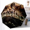 Rebellion Unity Chaos Folding umbrella 8 paraphenoid bones Portable Umbrella travel light