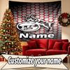 Custom Name Personalized FC Koln Print Tapestry, Wall Art Decor, Bedroom, Dorm, Apartment, LivingRoom, Party Backdrop, Gift for Birthday