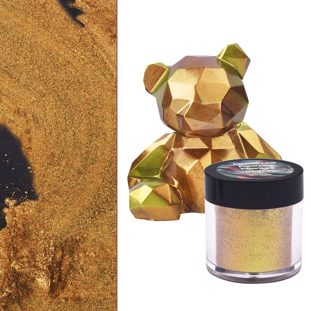 5g Mirror Chameleons Pigment Pearlescent Epoxy Resin Glitter Magic Discolored Powder Kit Resin Colorant Jewelry Making Tools