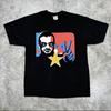 Vintage tričko Ringo Starr Pánské Velikost L Černé 2001 All Starr Band Turné Koncert Rock Unisex Tričko