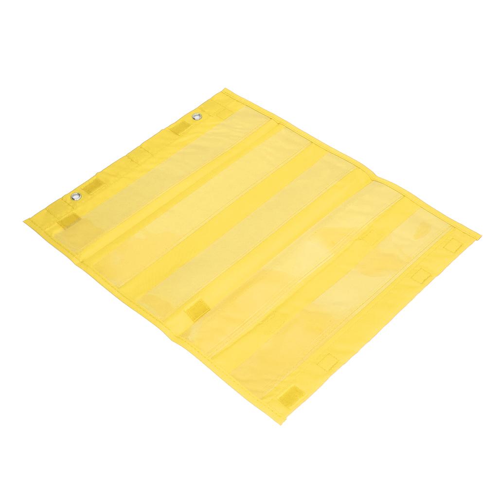 Magnetický kapesní graf pro studenty 5 řad průhledných kapes Plán kapesního grafu pro domácí školu