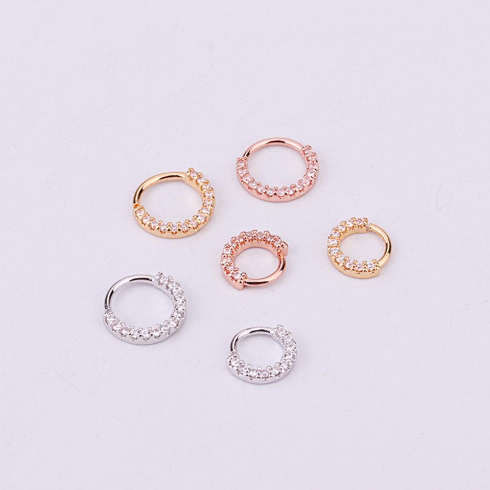 Piercing Hoop Earring Small Hoop Nose Septum Ring Piercing Silver Ear Bone Ring