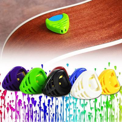 Plastik Gitar Penası Penalık Tutucu Kılıf Kutusu Kalp Şekilli Parçalar