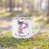 Personalisierte Tasse Floraler Initialen Name Tasse Individuelle Kaffee Heißschokolade Tassen Hochzeit Geburtstag Muttertag Weihnachten Geschenke für Sie